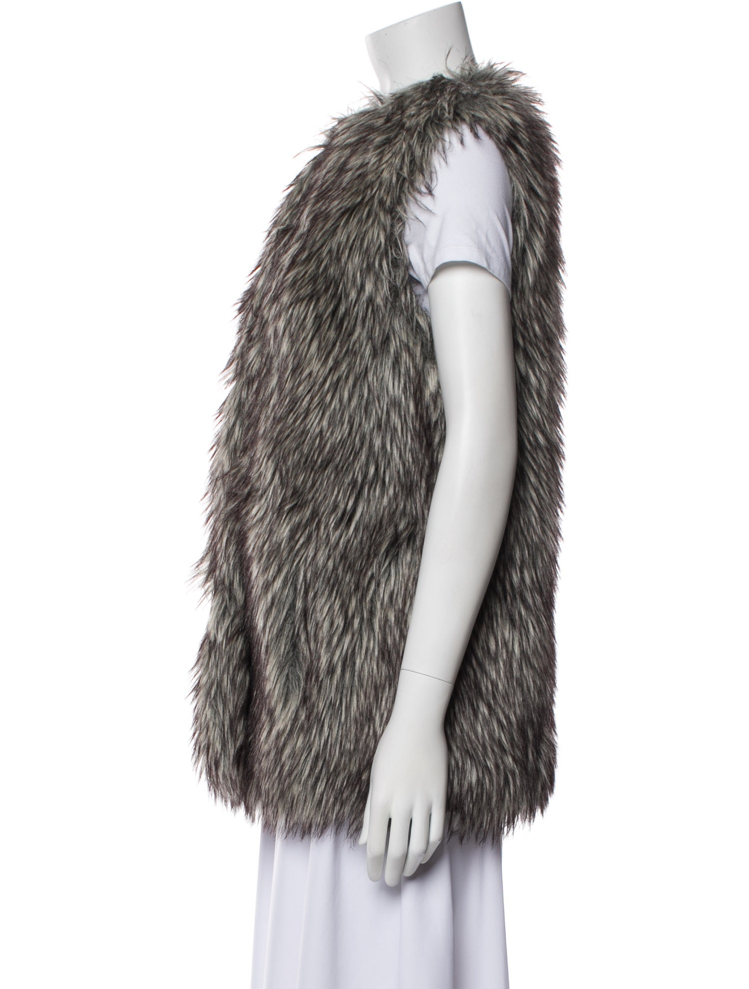 Prada 2013 Faux Fur Vest