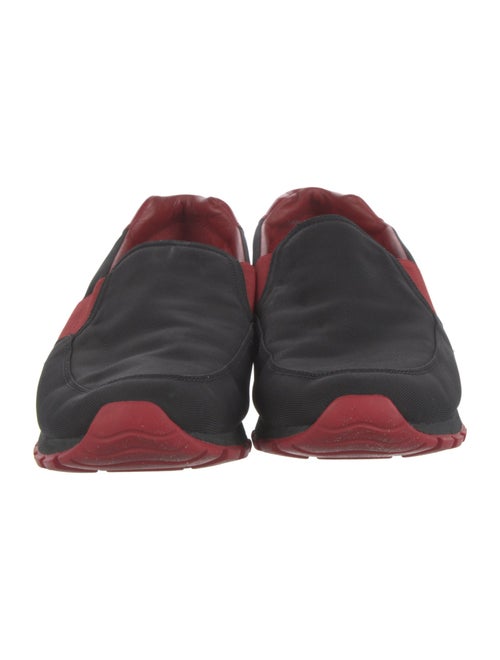 Prada Nylon Colorblock Pattern Athletic Sneakers
