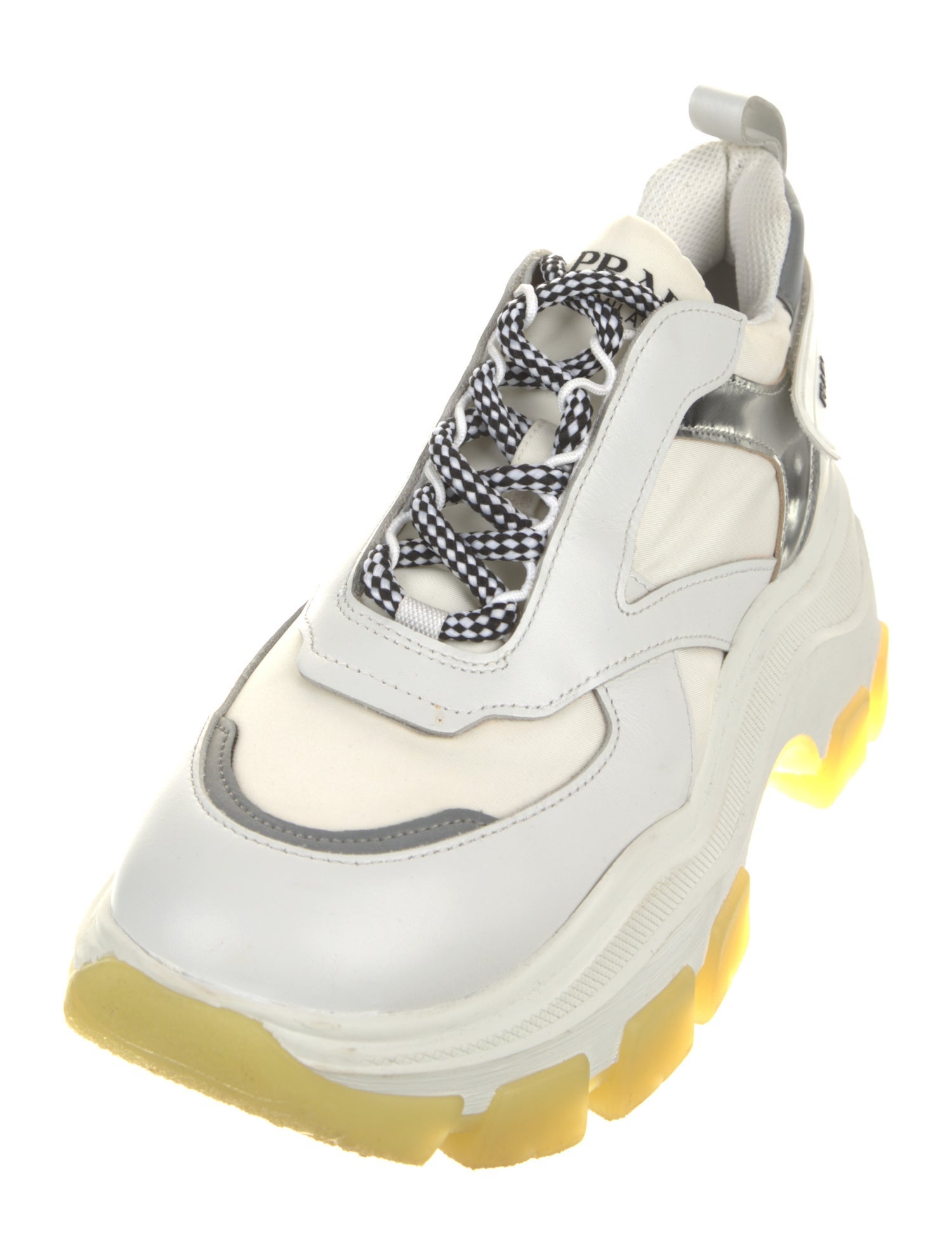 Prada Leather Chunky Sneakers