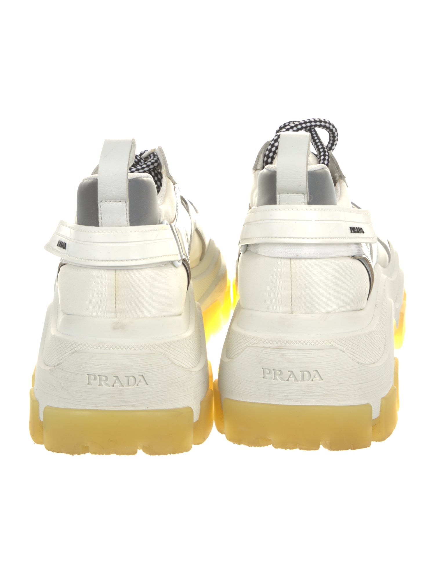 Prada Leather Chunky Sneakers