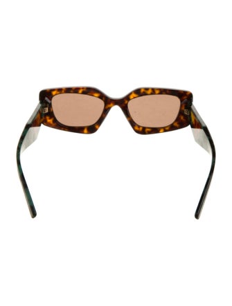 Prada Square Tinted Sunglasses