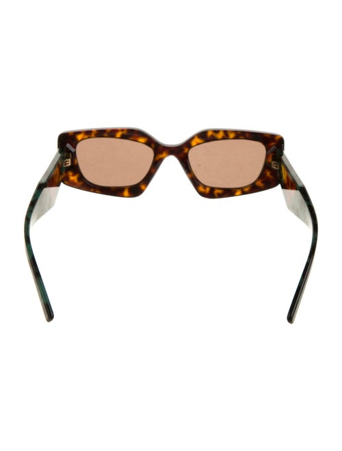Prada Square Tinted Sunglasses