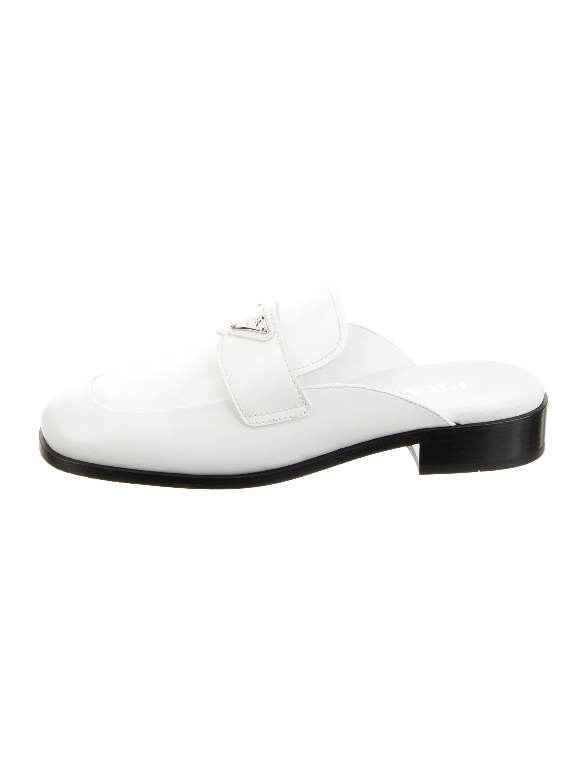 Prada Leather Mules