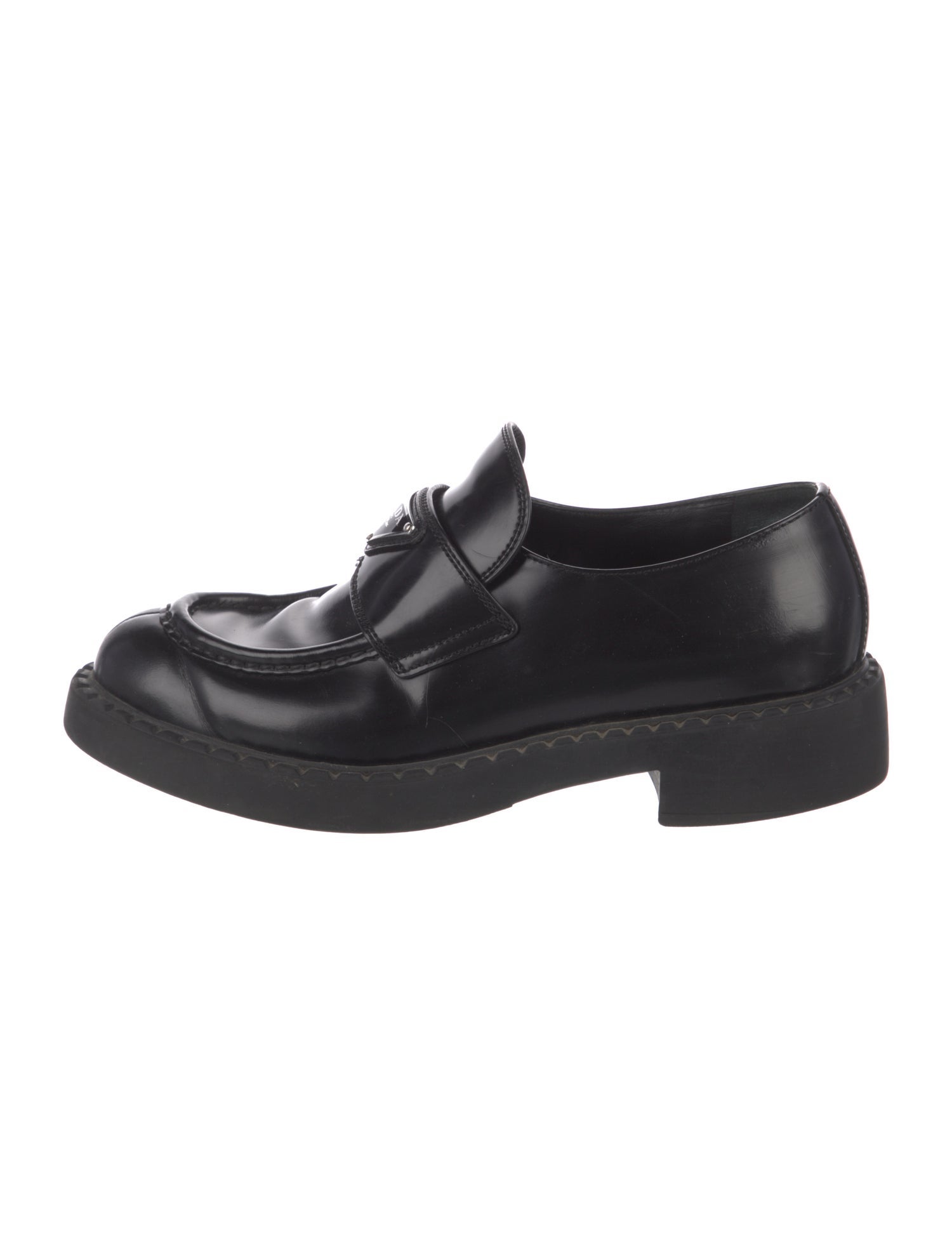 Prada Leather Loafers