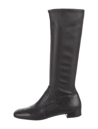 Prada Leather Riding Boots
