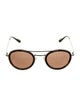 Prada Round Tinted Sunglasses