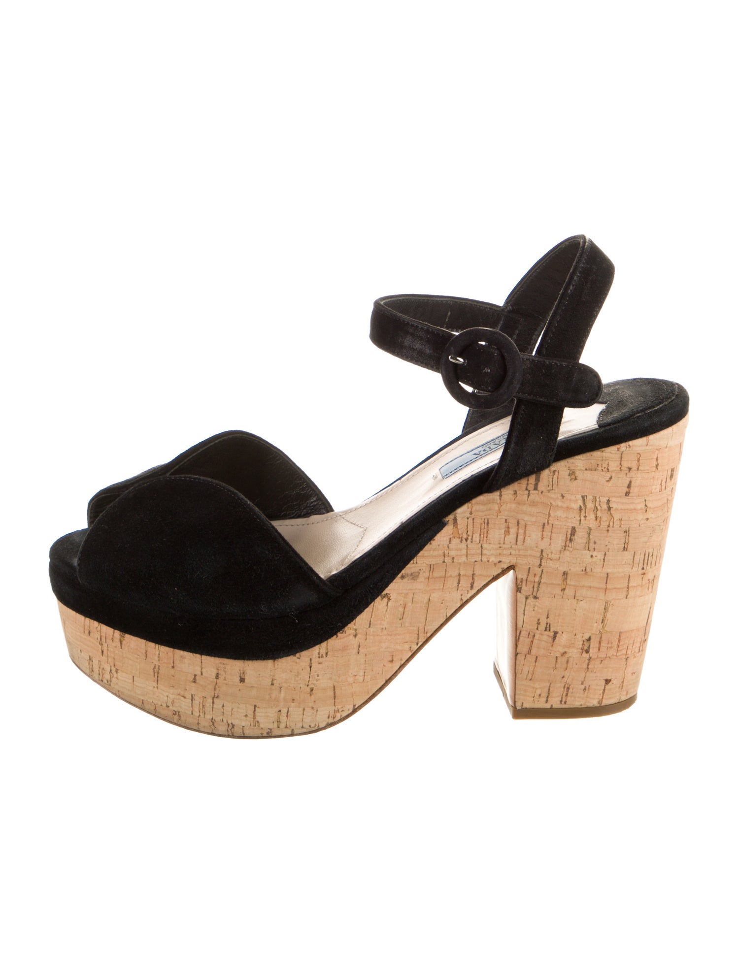 Prada Suede Slingback Pumps