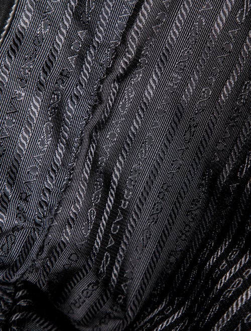 Prada Enameled Metal Triangle Patchwork