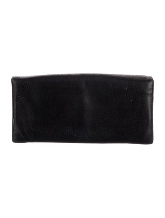 Prada Leather Continental Wallet