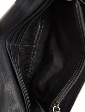 Prada Leather Continental Wallet