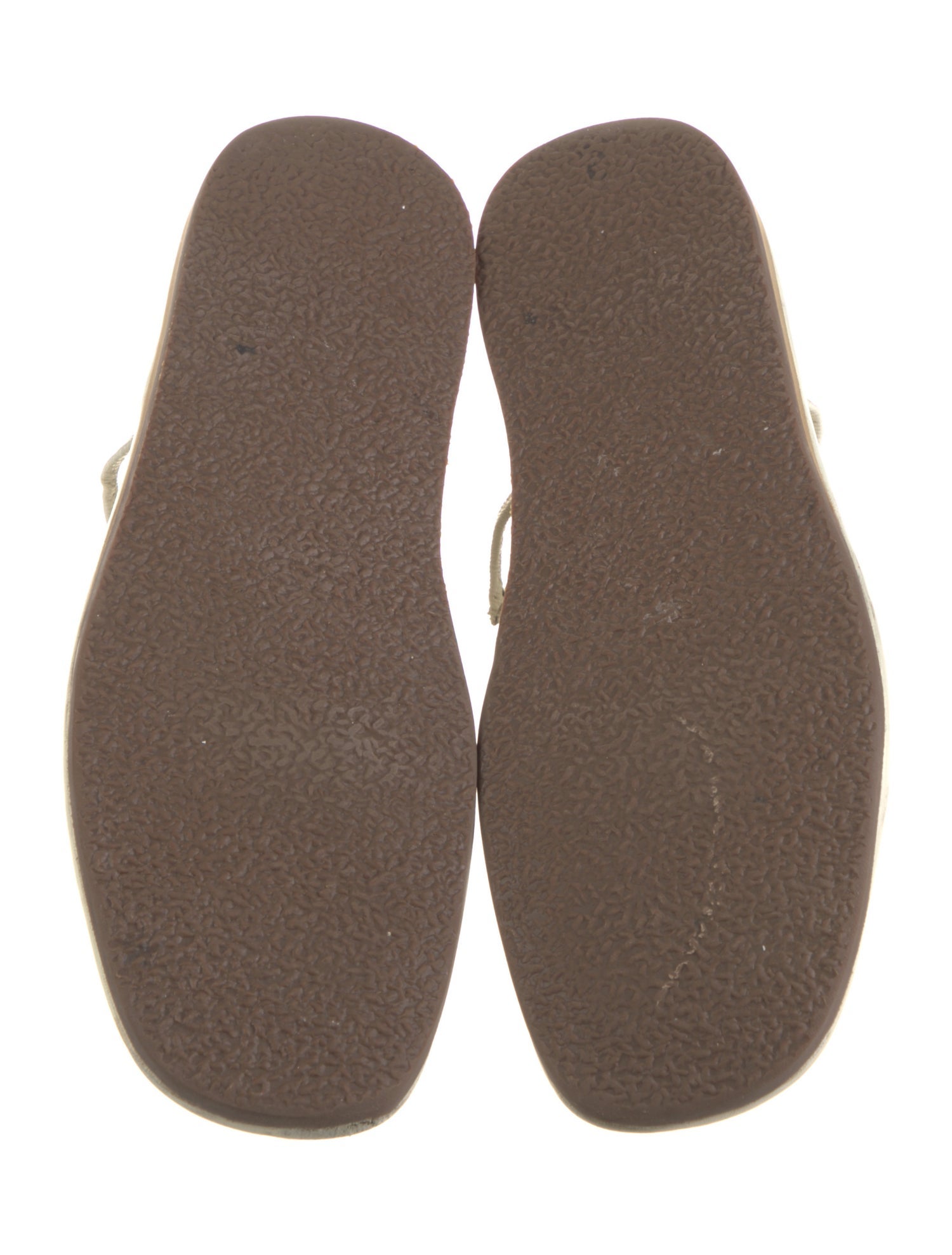 Prada Sport Leather Mary Jane Flats