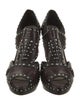 Prada Leather Studded Accents Pumps