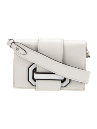 Prada City Calf Leather Plex Ribbon