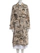 Prada 2018 Printed Trench Coat