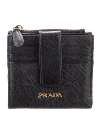 Prada Saffiano Metal Leather Wallet