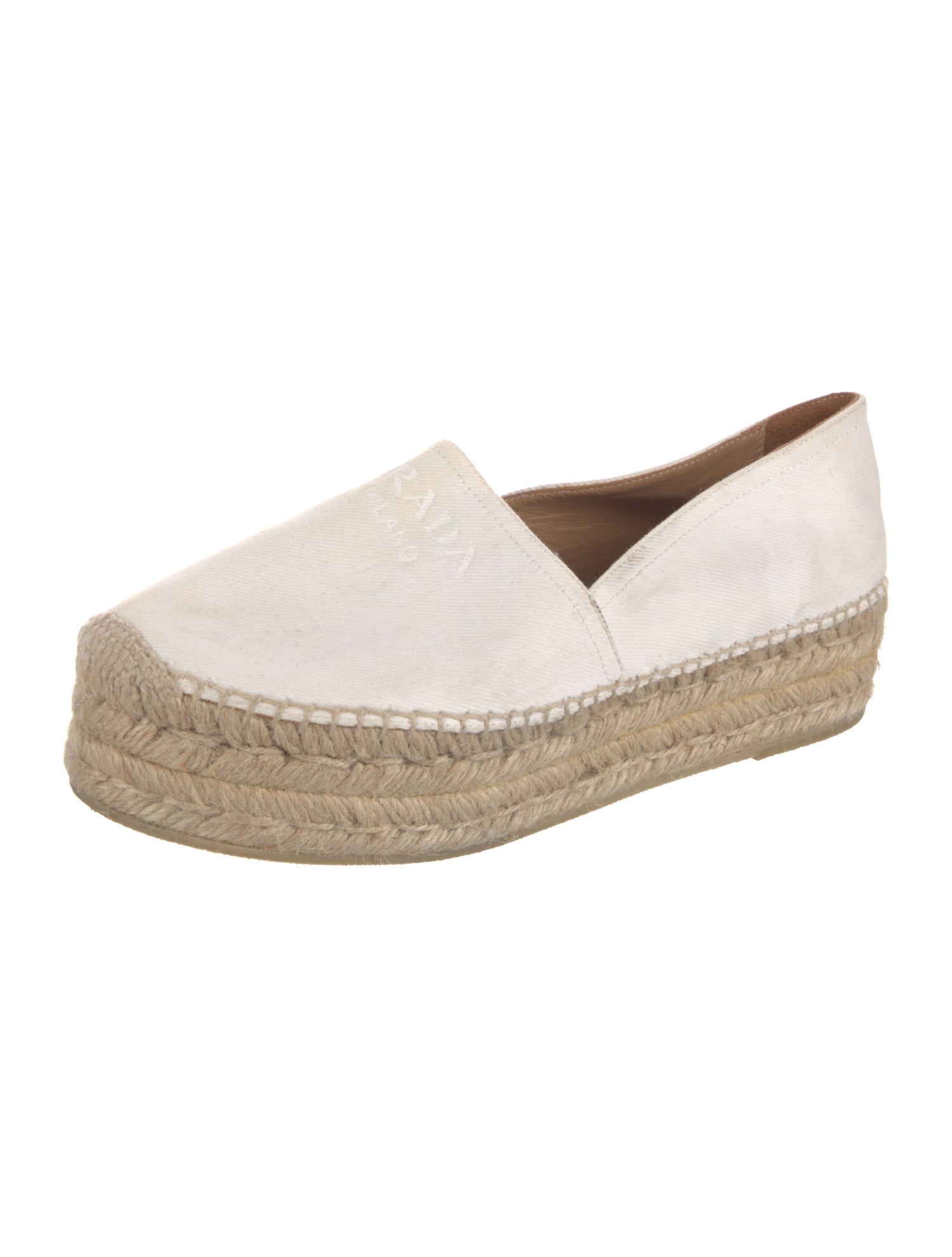 Prada Canvas Espadrilles