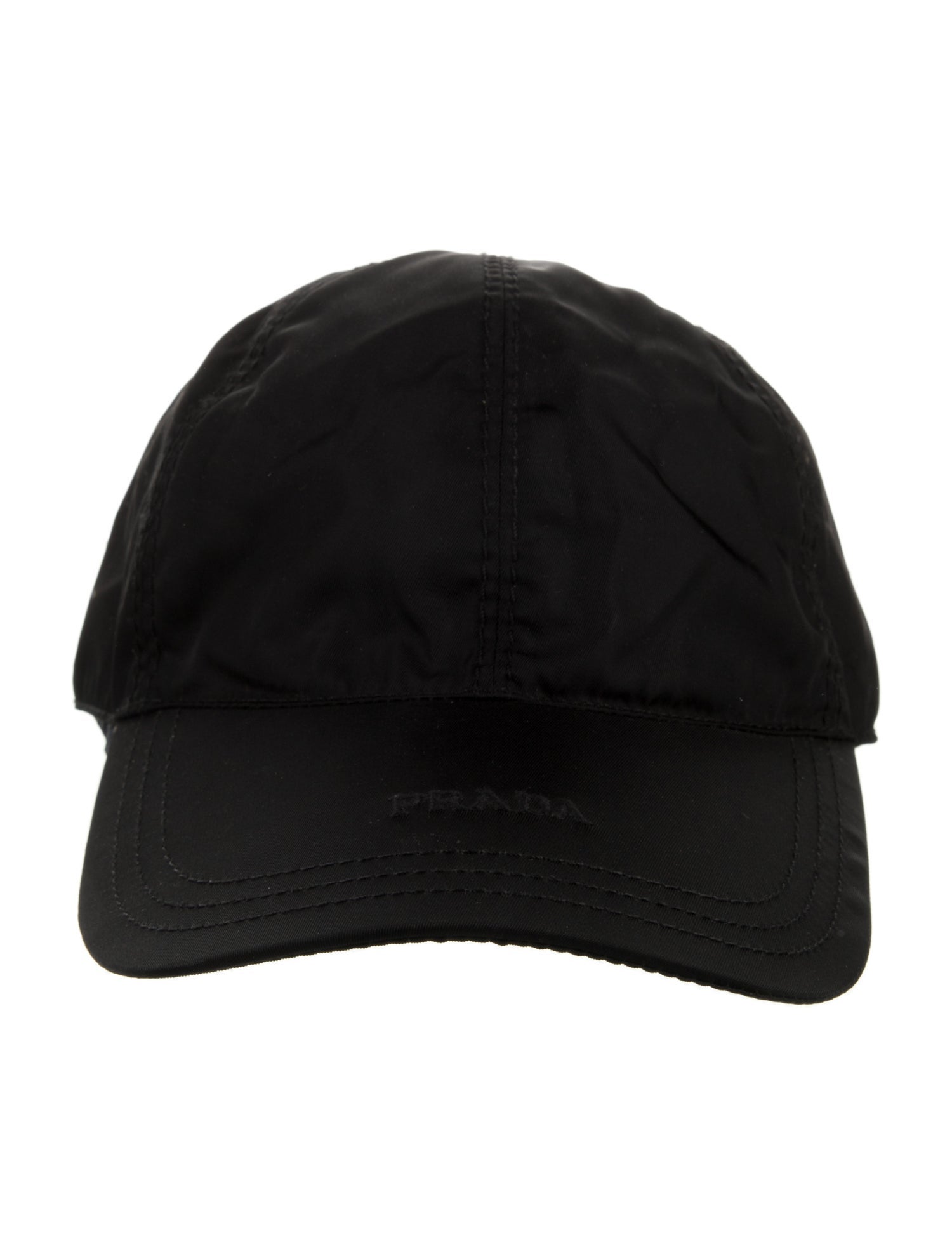 Prada Tessuto Embroidered Baseball Cap