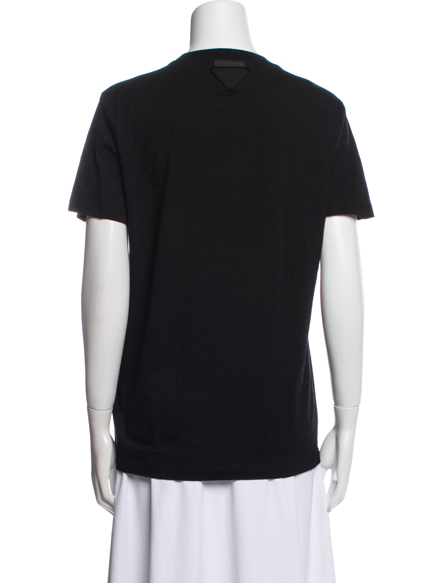 Prada Crew Neck Short Sleeve T-Shirt