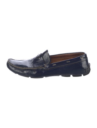 Prada Patent Leather Moccasins