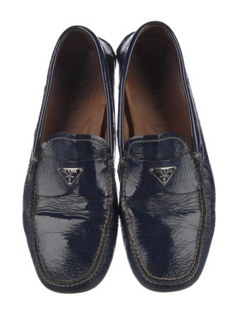 Prada Patent Leather Moccasins