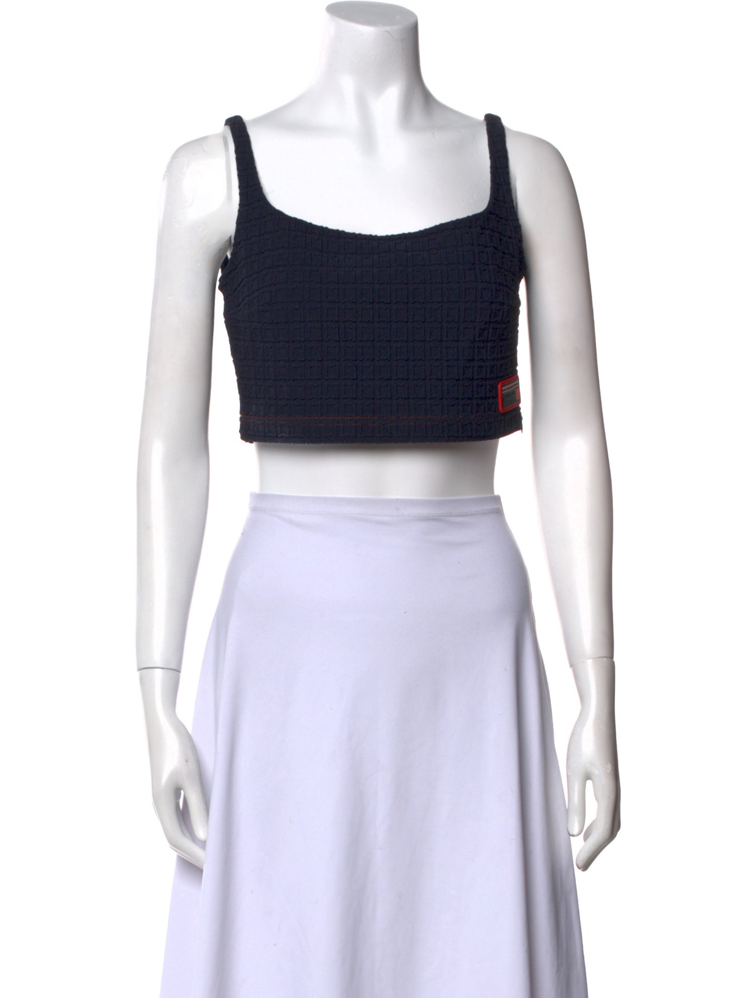 Prada 2017 Nylon Crop Top