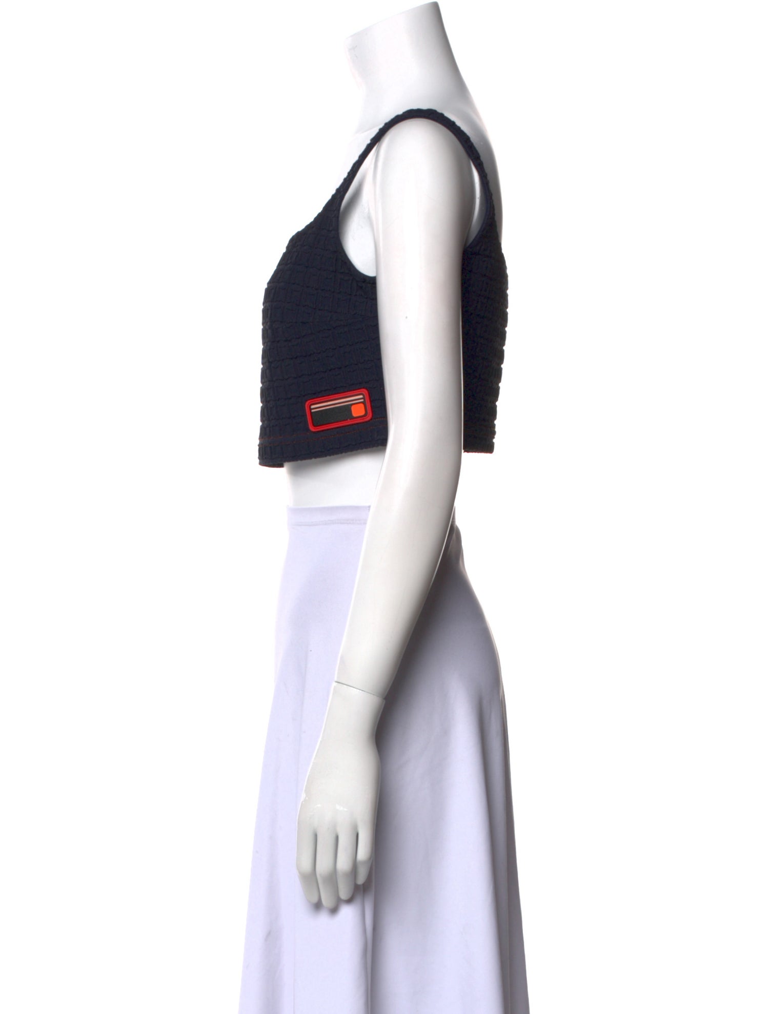 Prada 2017 Nylon Crop Top