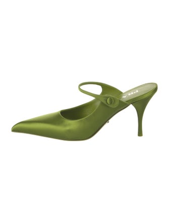 Prada Satin Mules