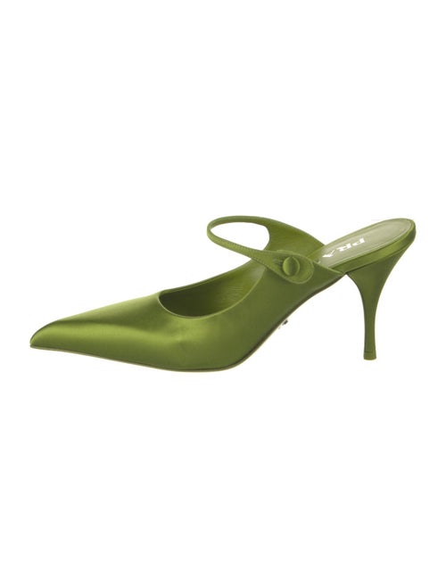 Prada Satin Mules