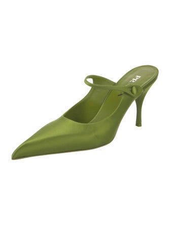 Prada Satin Mules