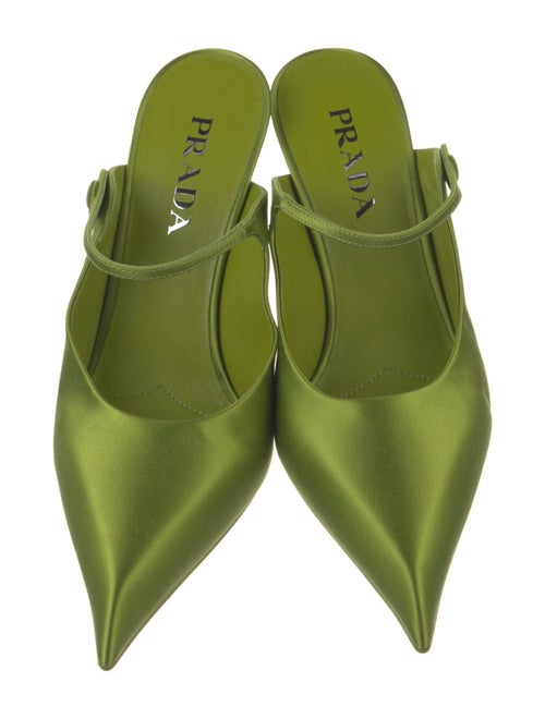 Prada Satin Mules