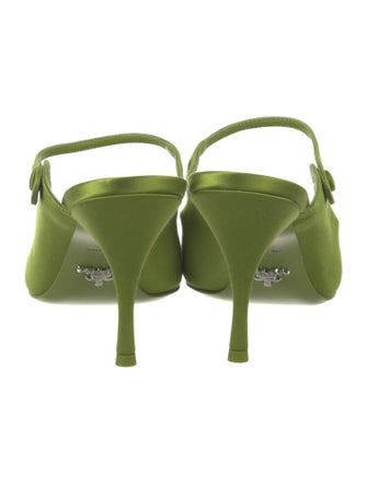 Prada Satin Mules
