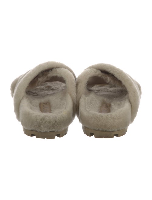 Prada Shearling Slides