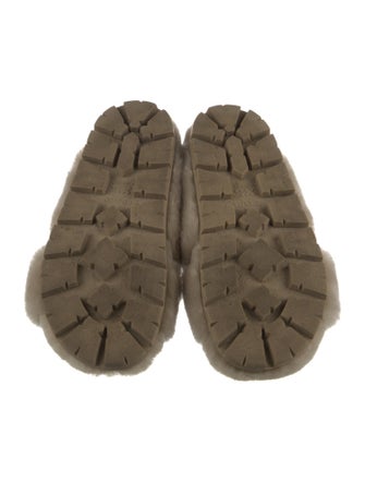 Prada Shearling Slides