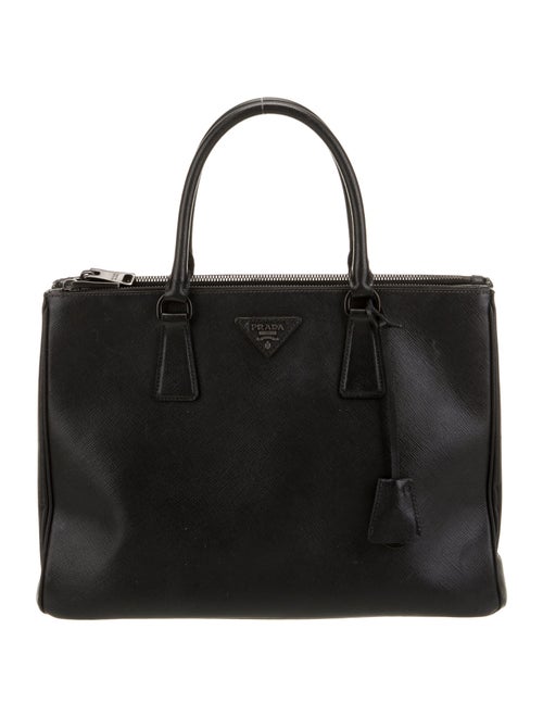 Prada Saffiano Leather Galleria Double Zip Large