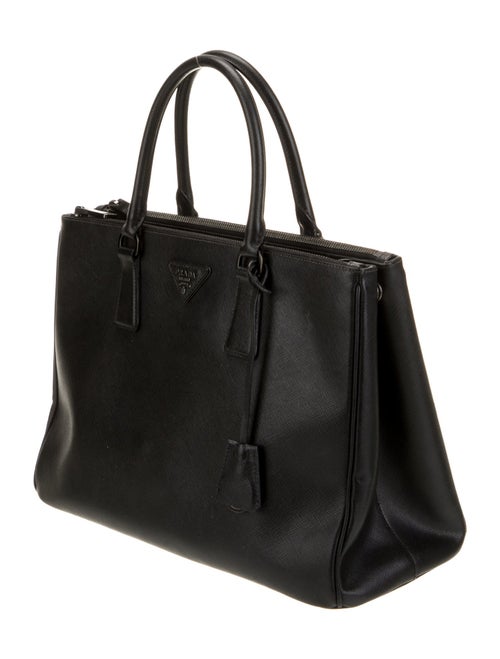 Prada Saffiano Leather Galleria Double Zip Large