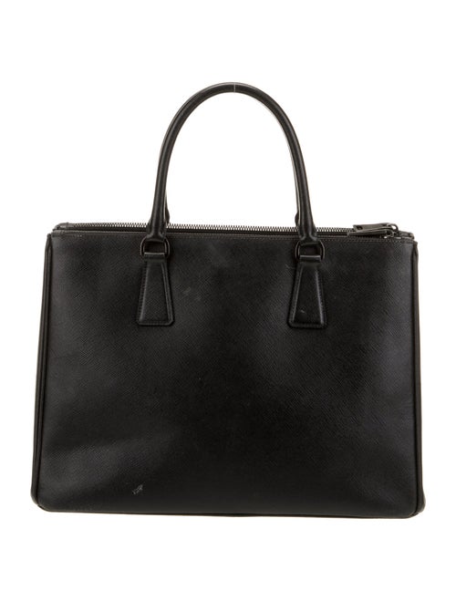 Prada Saffiano Leather Galleria Double Zip Large