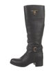 Prada Leather Riding Boots