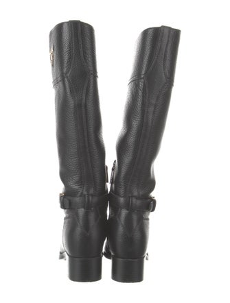 Prada Leather Riding Boots