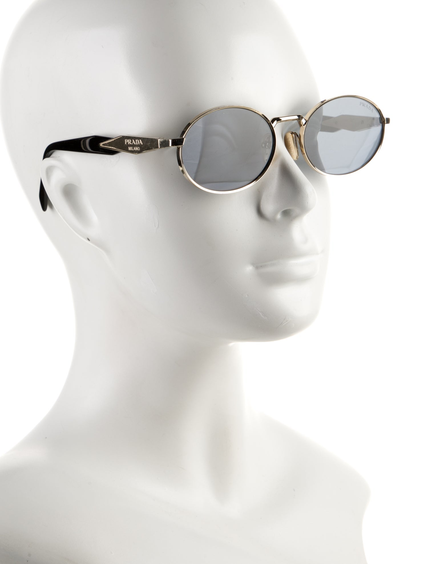 Prada Round Tinted Sunglasses