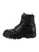 Prada Leather Combat Boots