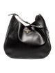 Prada Enameled Metal Triangle Hobo