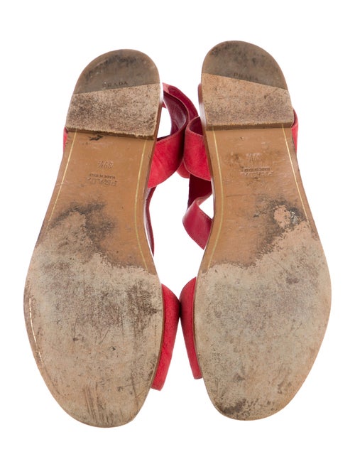 Prada Suede Gladiator Sandals