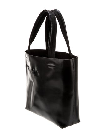 Prada Vitello Leather Tote