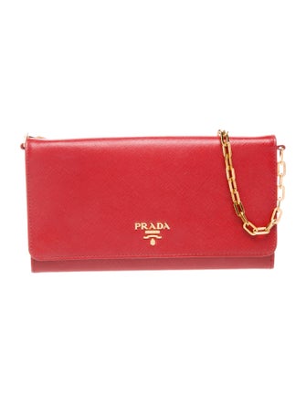 Prada Saffiano Leather Clutch