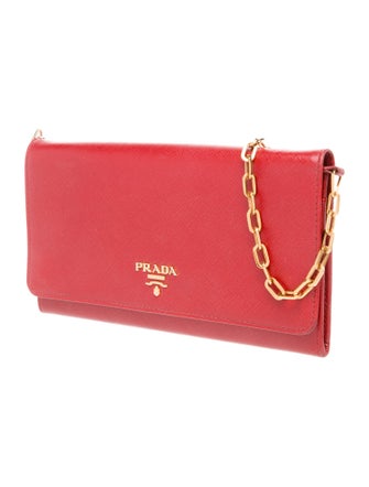 Prada Saffiano Leather Clutch