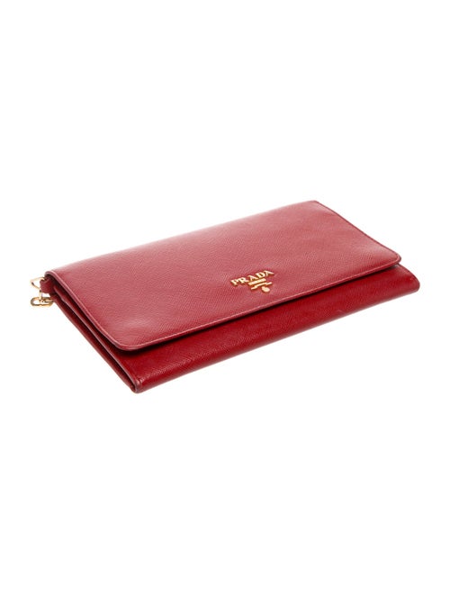 Prada Saffiano Leather Clutch