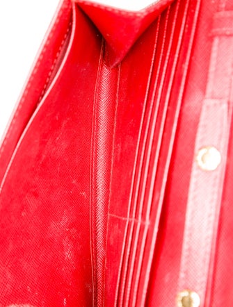 Prada Saffiano Leather Clutch