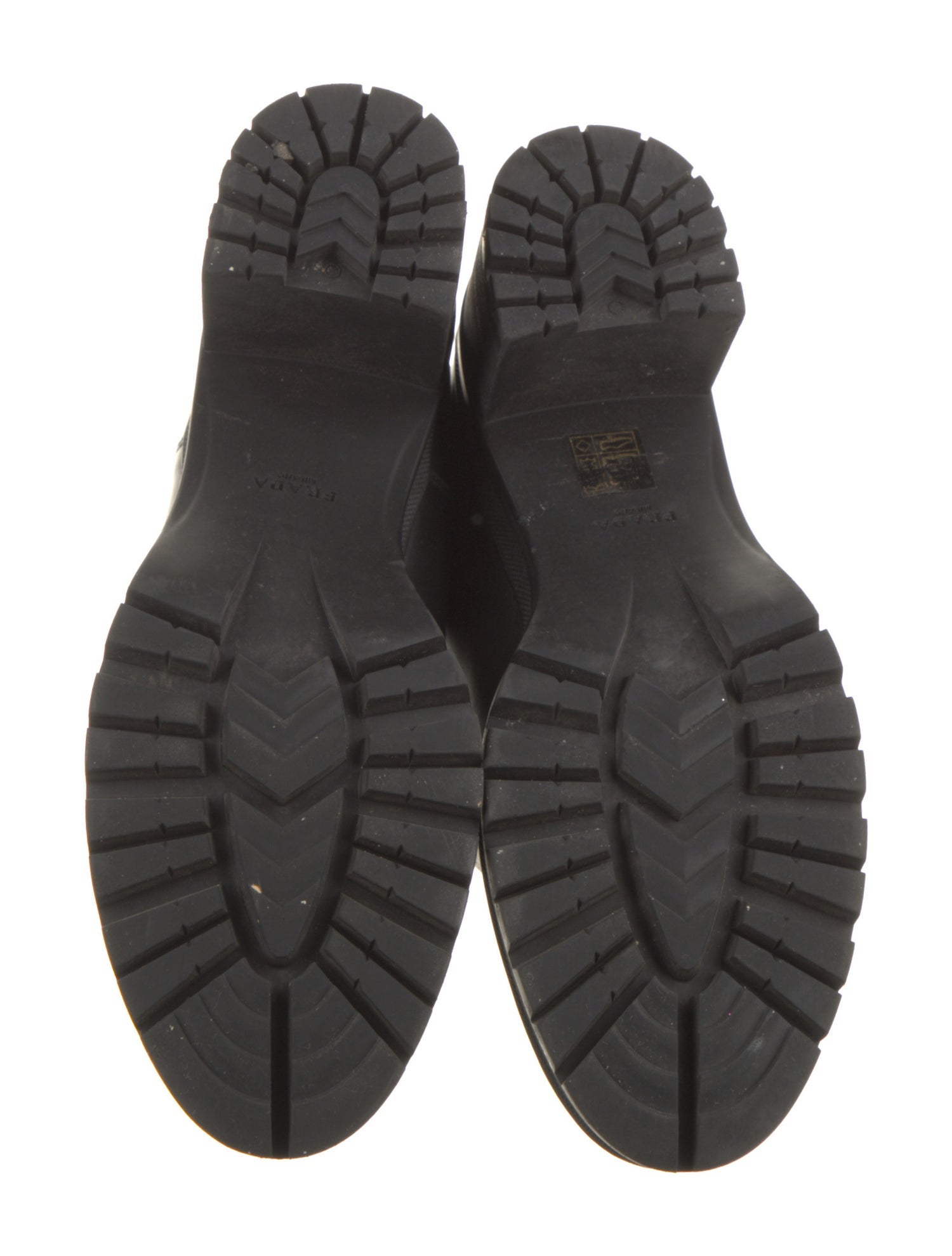 Prada Leather Chelsea Boots