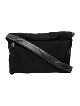Prada Soft Calf Leather Messenger Bag