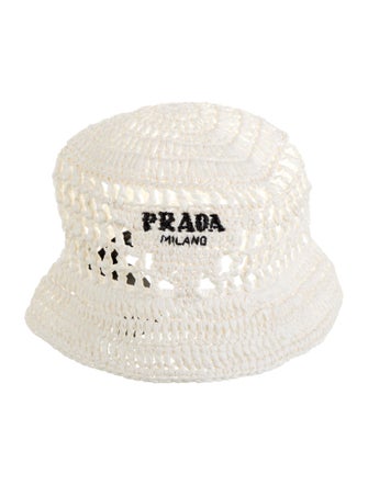 Prada viscose bucket hat